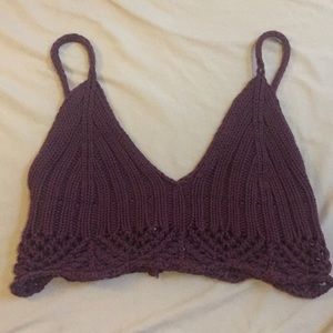 Brandy Melville knit bralette